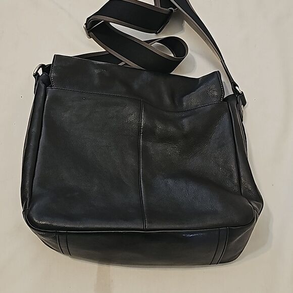 COACH HERITAGE WEB LEATHER MESSENGER  F70556 - Picture 3 of 13